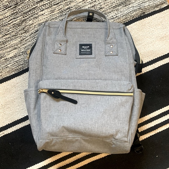 Himawari grey sturdy backpack with removable pocket insert - Picture 1 of 7
